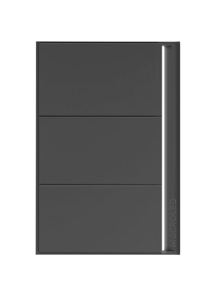 Llave 3 puntos smart Tokio Macroled negra